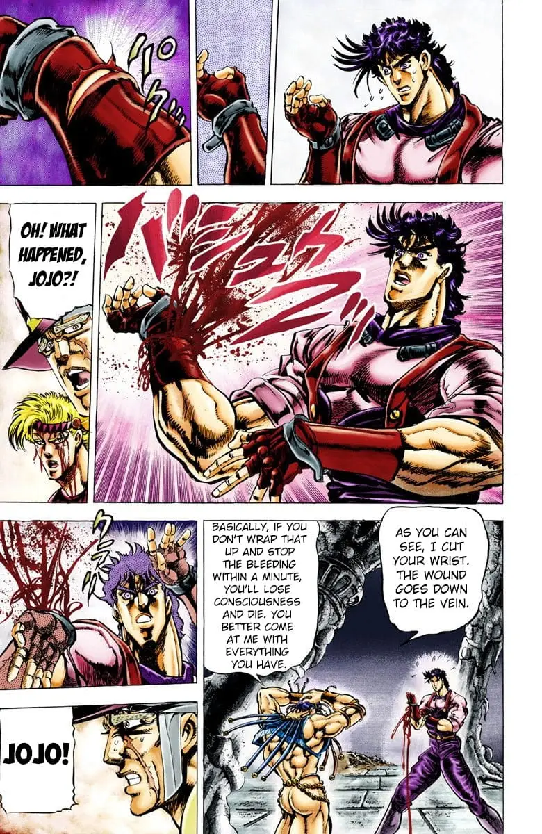 Read JoJos Bizarre Adventure Part 2 Battle Tendency En Manga Online