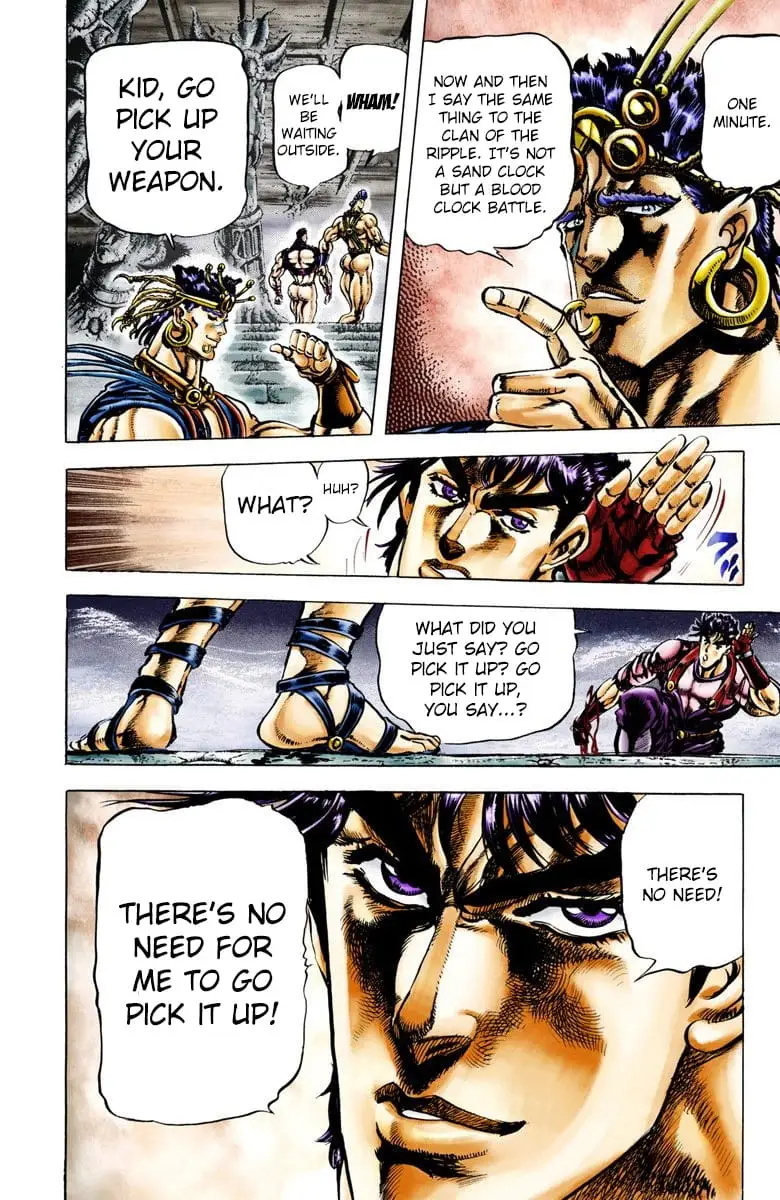 Read JoJos Bizarre Adventure Part 2 Battle Tendency En Manga Online