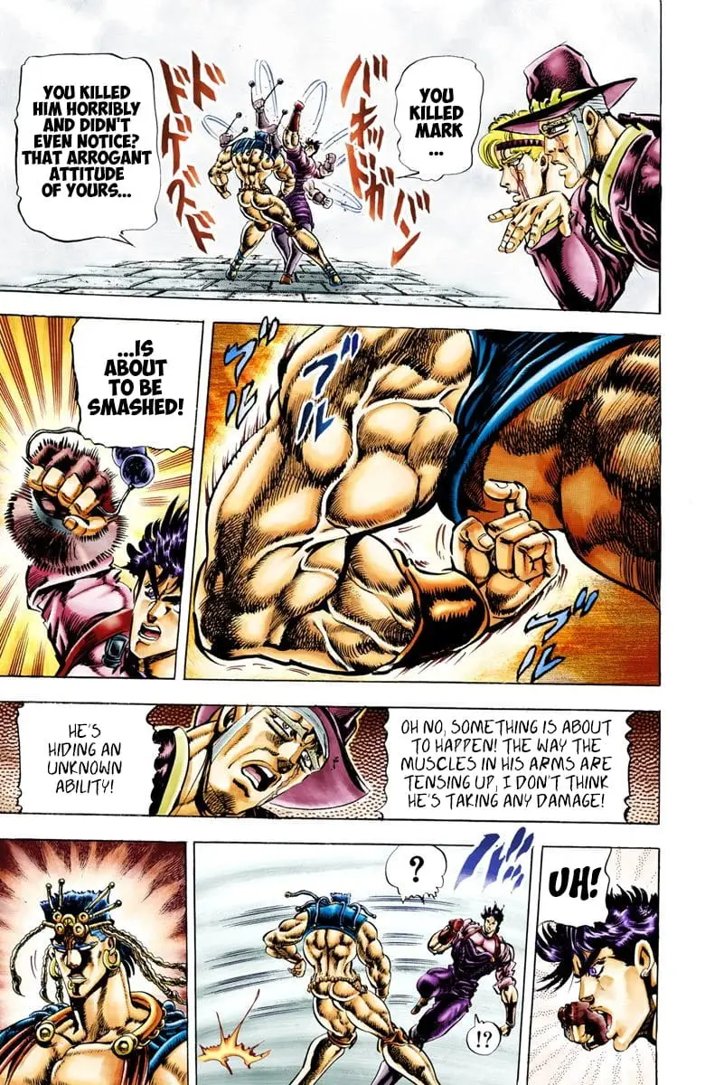 Read JoJos Bizarre Adventure Part 2 Battle Tendency En Manga Online