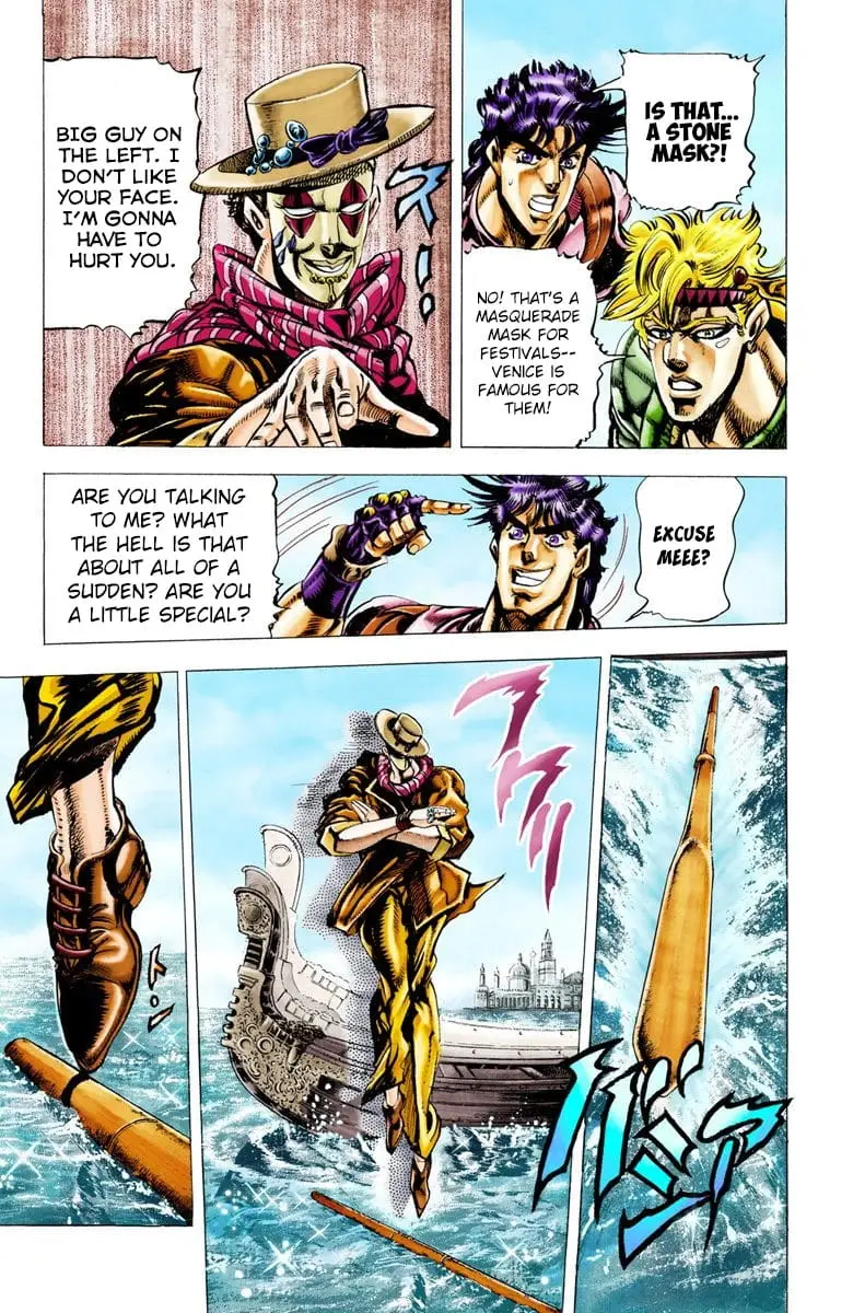 Read JoJos Bizarre Adventure Part 2 Battle Tendency En Manga Online