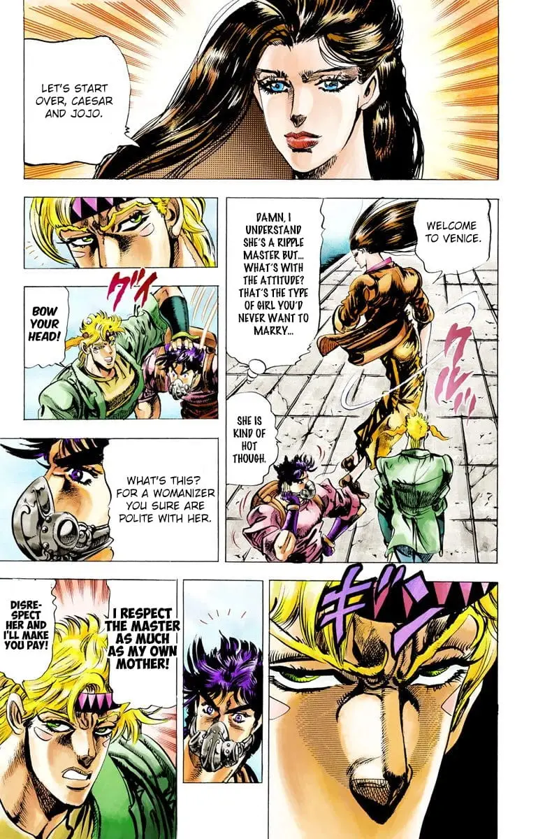 Read JoJos Bizarre Adventure Part 2 Battle Tendency En Manga Online