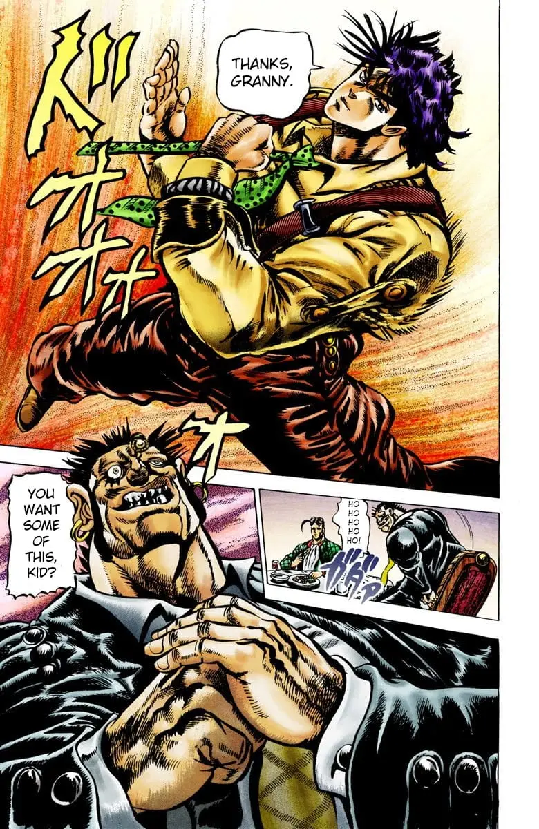 Read JoJos Bizarre Adventure Part 2 Battle Tendency En Manga Online