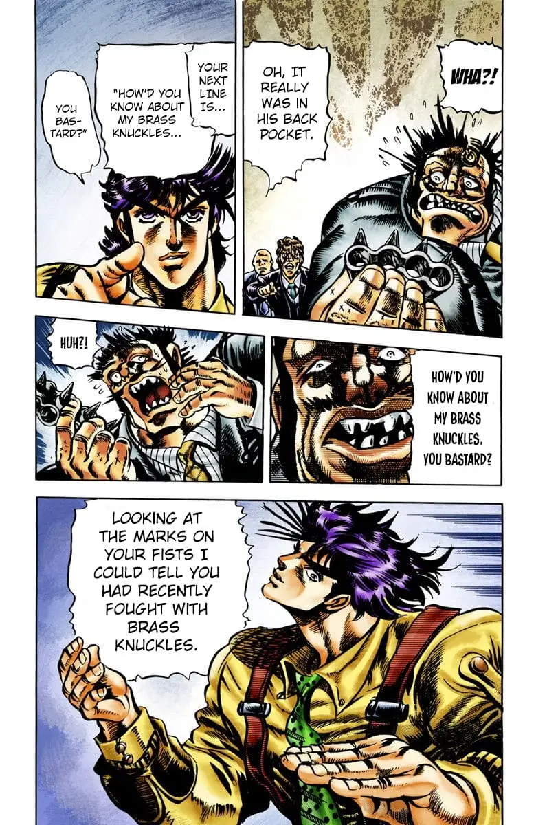 Read JoJos Bizarre Adventure Part 2 Battle Tendency En Manga Online