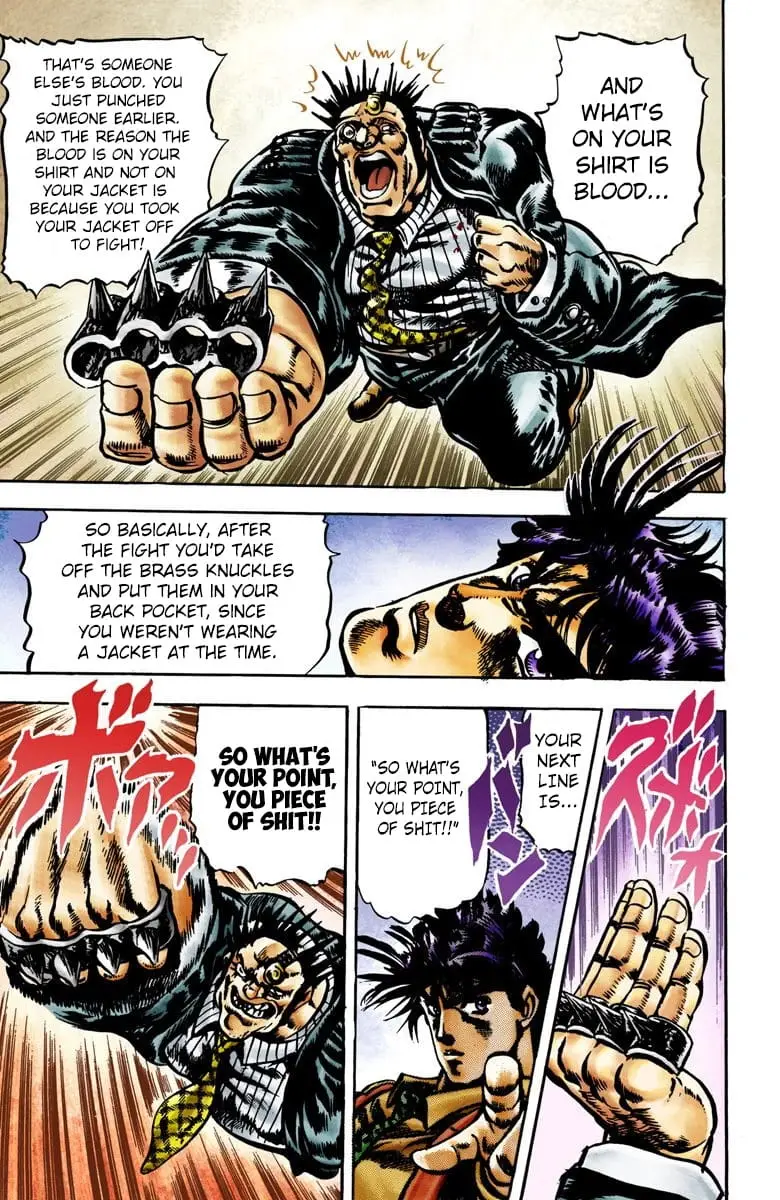 Read JoJos Bizarre Adventure Part 2 Battle Tendency En Manga Online
