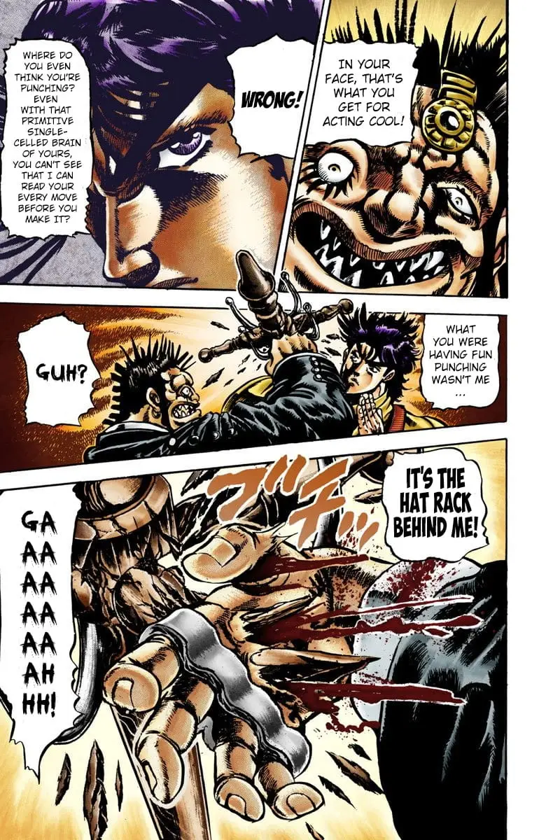 Read JoJos Bizarre Adventure Part 2 Battle Tendency En Manga Online