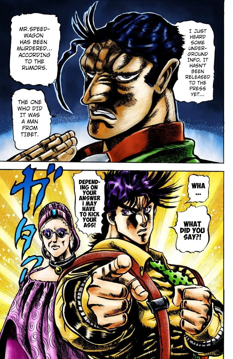 Read JoJos Bizarre Adventure Part 2 Battle Tendency En Manga Online
