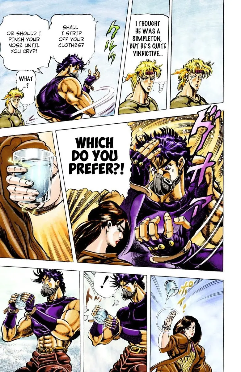Read JoJos Bizarre Adventure Part 2 Battle Tendency En Manga Online