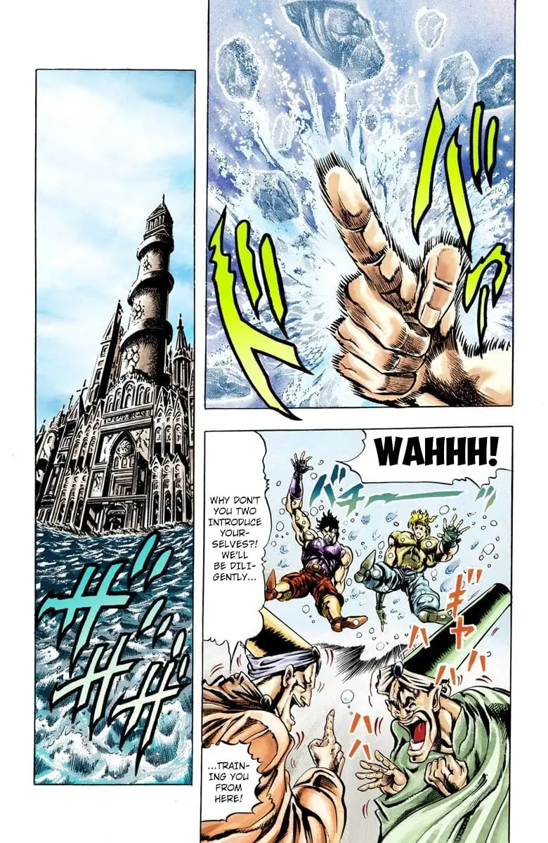 Read JoJos Bizarre Adventure Part 2 Battle Tendency En Manga Online