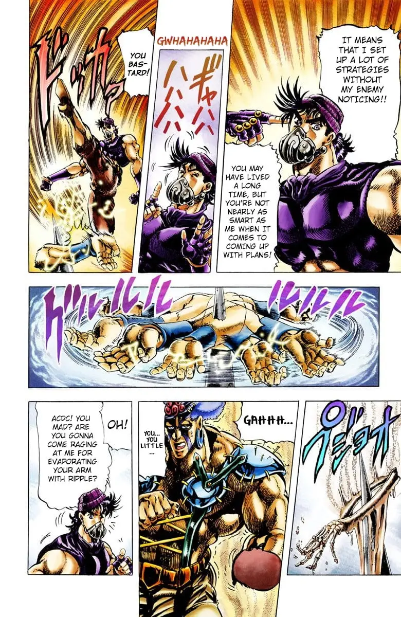 Read JoJos Bizarre Adventure Part 2 Battle Tendency En Manga Online