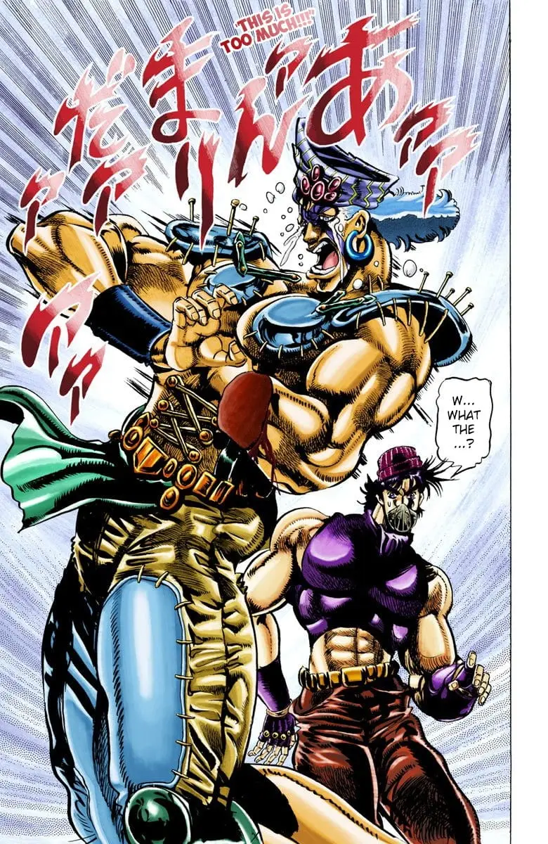 Read JoJos Bizarre Adventure Part 2 Battle Tendency En Manga Online
