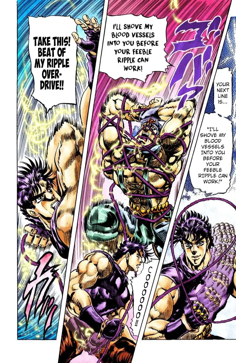 Read JoJos Bizarre Adventure Part 2 Battle Tendency En Manga Online