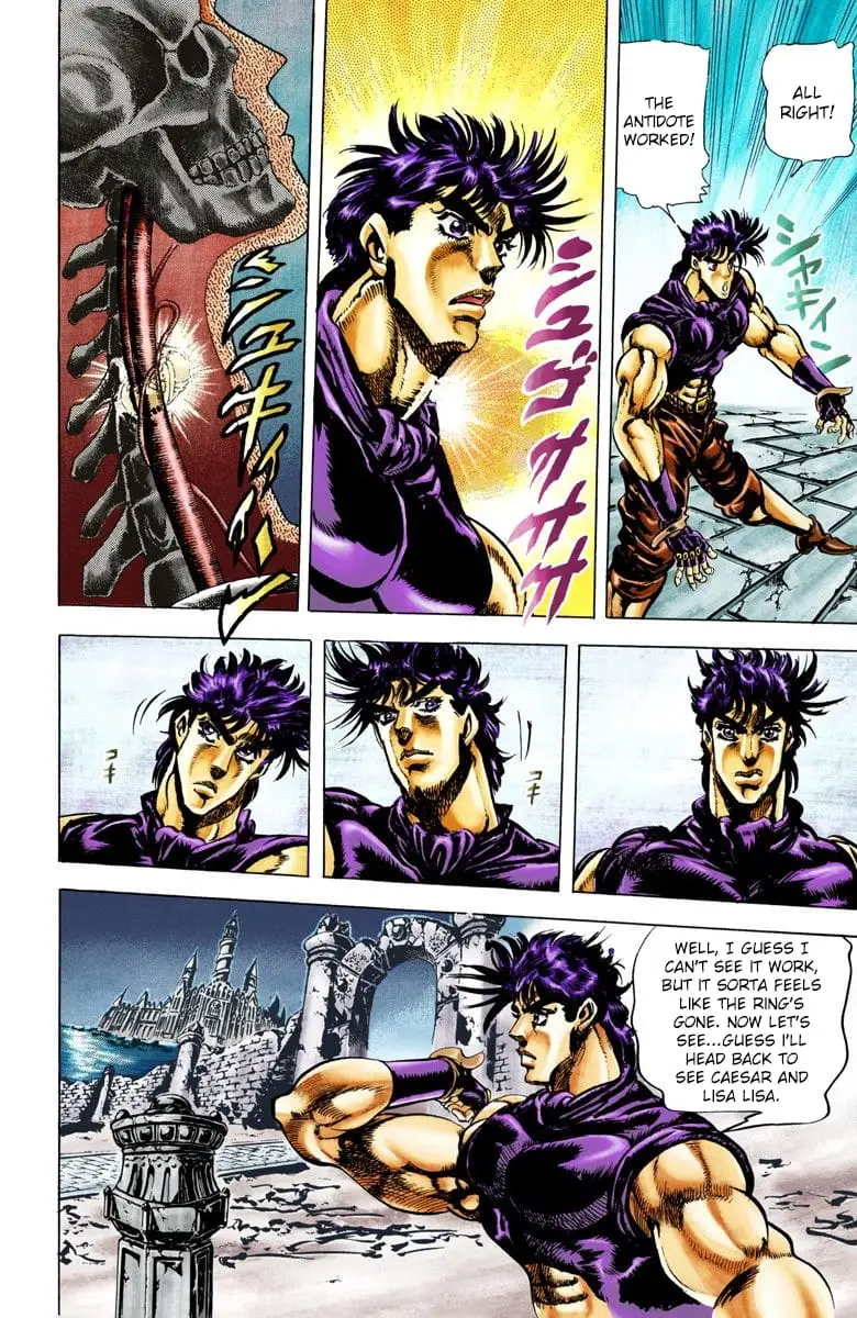 Read JoJos Bizarre Adventure Part 2 Battle Tendency En Manga Online