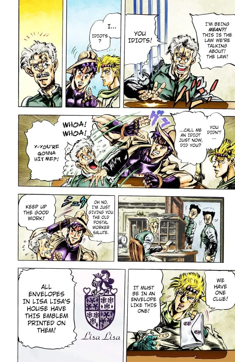 Read JoJos Bizarre Adventure Part 2 Battle Tendency En Manga Online