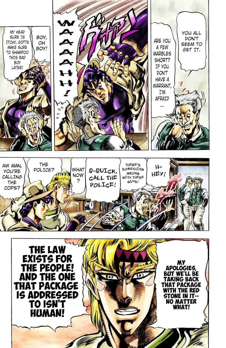 Read JoJos Bizarre Adventure Part 2 Battle Tendency En Manga Online
