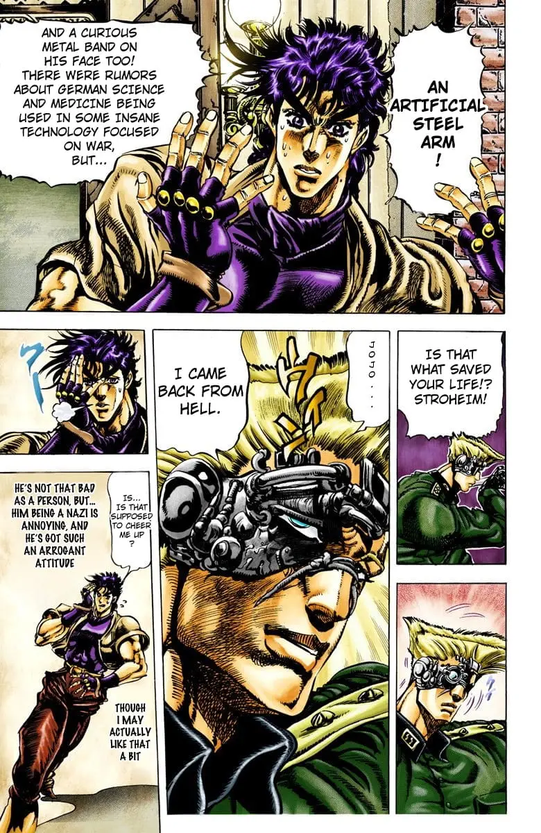 Read JoJos Bizarre Adventure Part 2 Battle Tendency En Manga Online