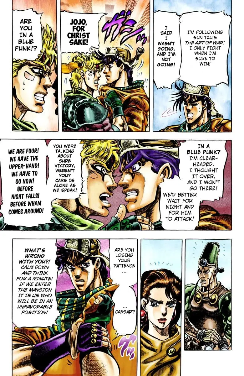 Read JoJos Bizarre Adventure Part 2 Battle Tendency En Manga Online