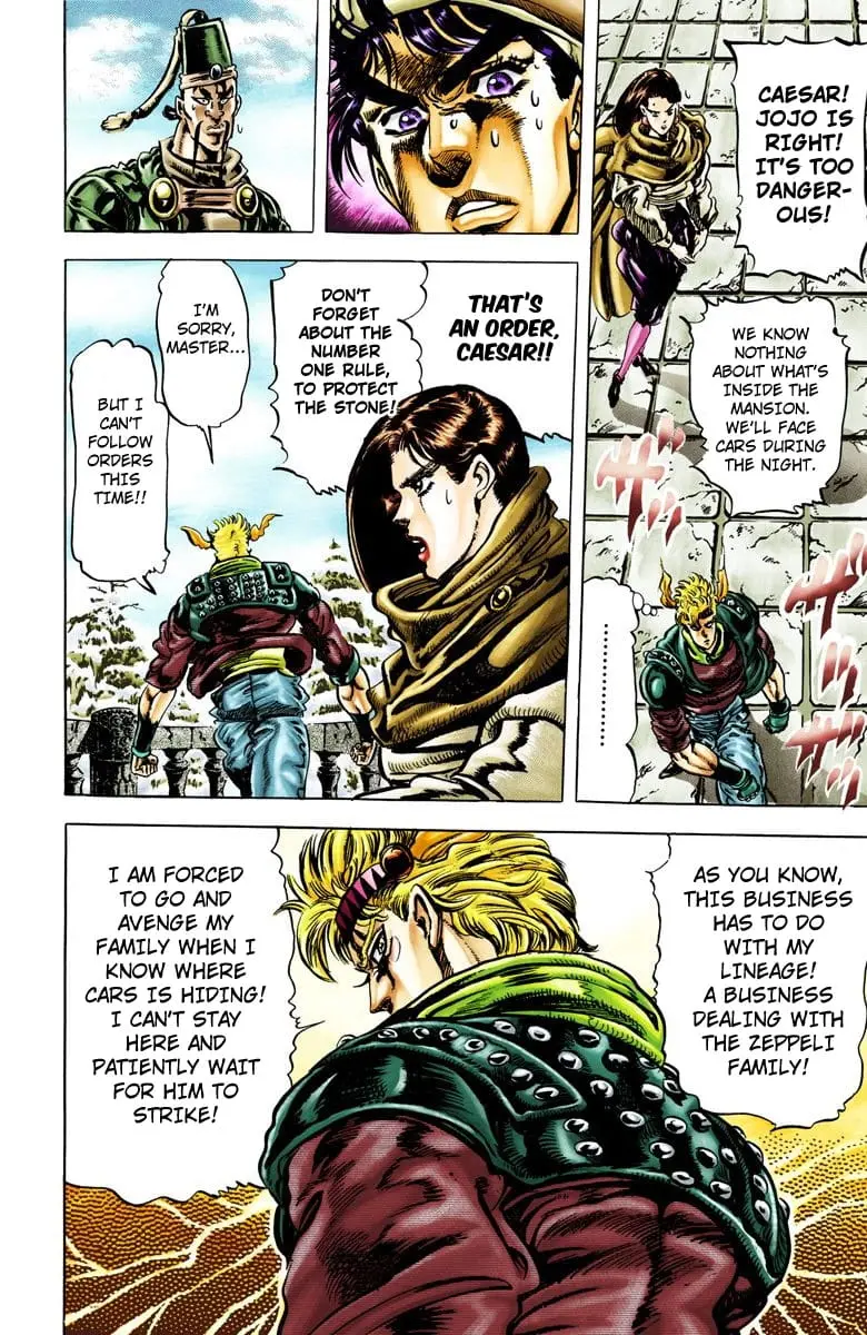 Read JoJos Bizarre Adventure Part 2 Battle Tendency En Manga Online
