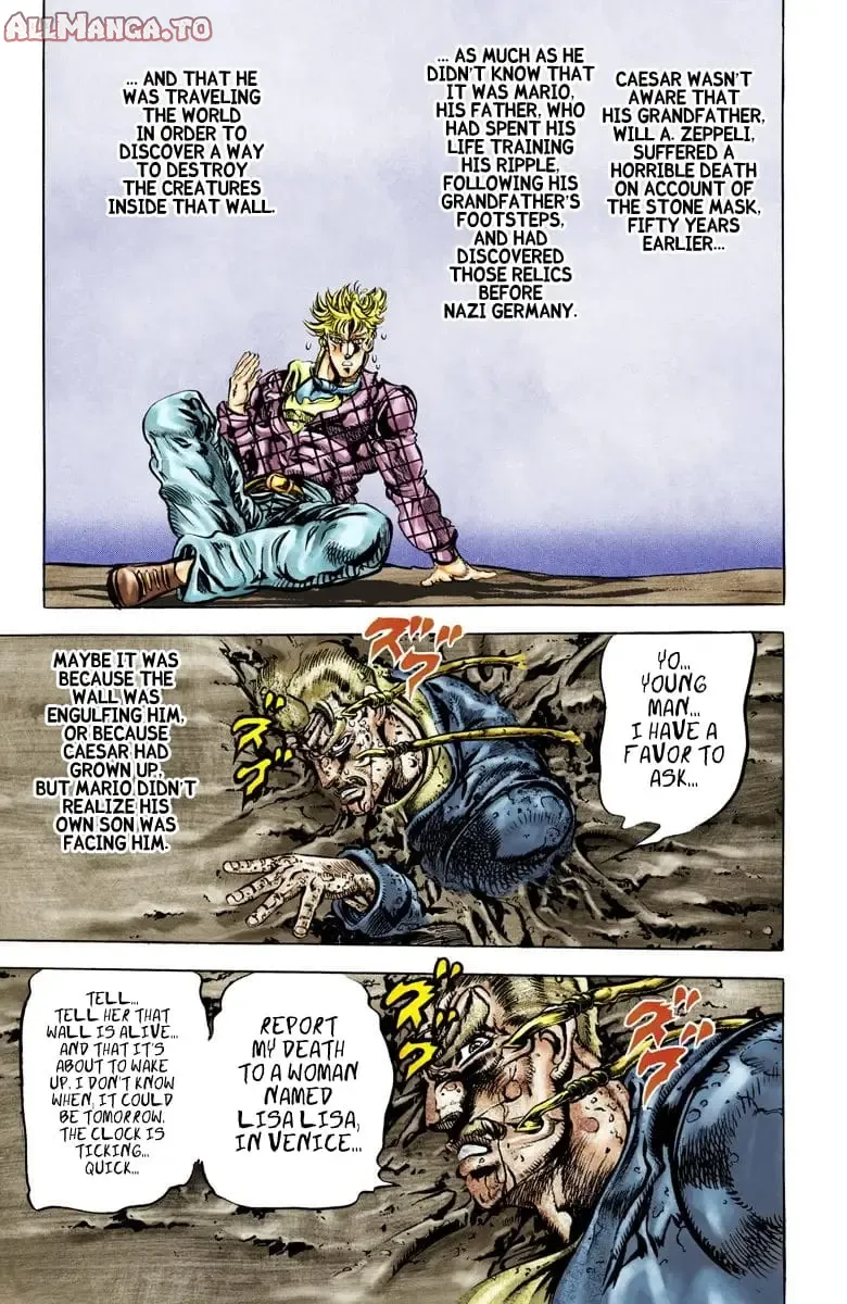 Read JoJos Bizarre Adventure Part 2 Battle Tendency En Manga Online