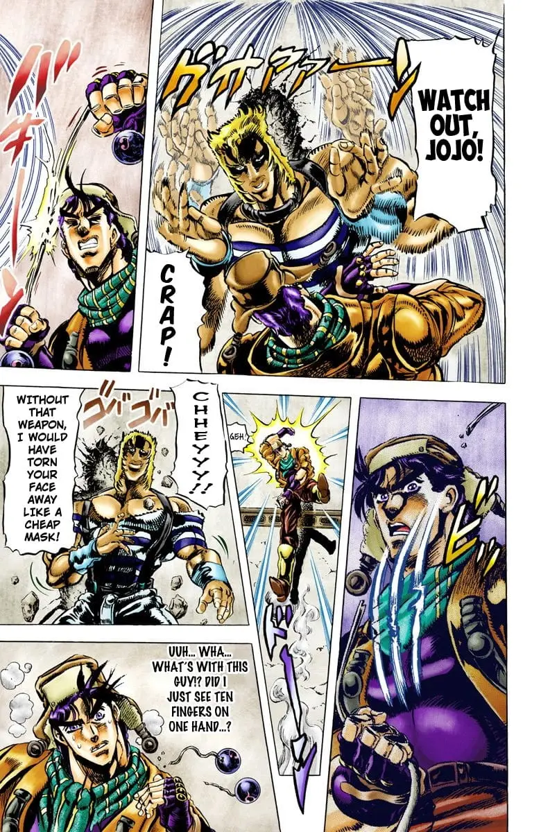 Read JoJos Bizarre Adventure Part 2 Battle Tendency En Manga Online