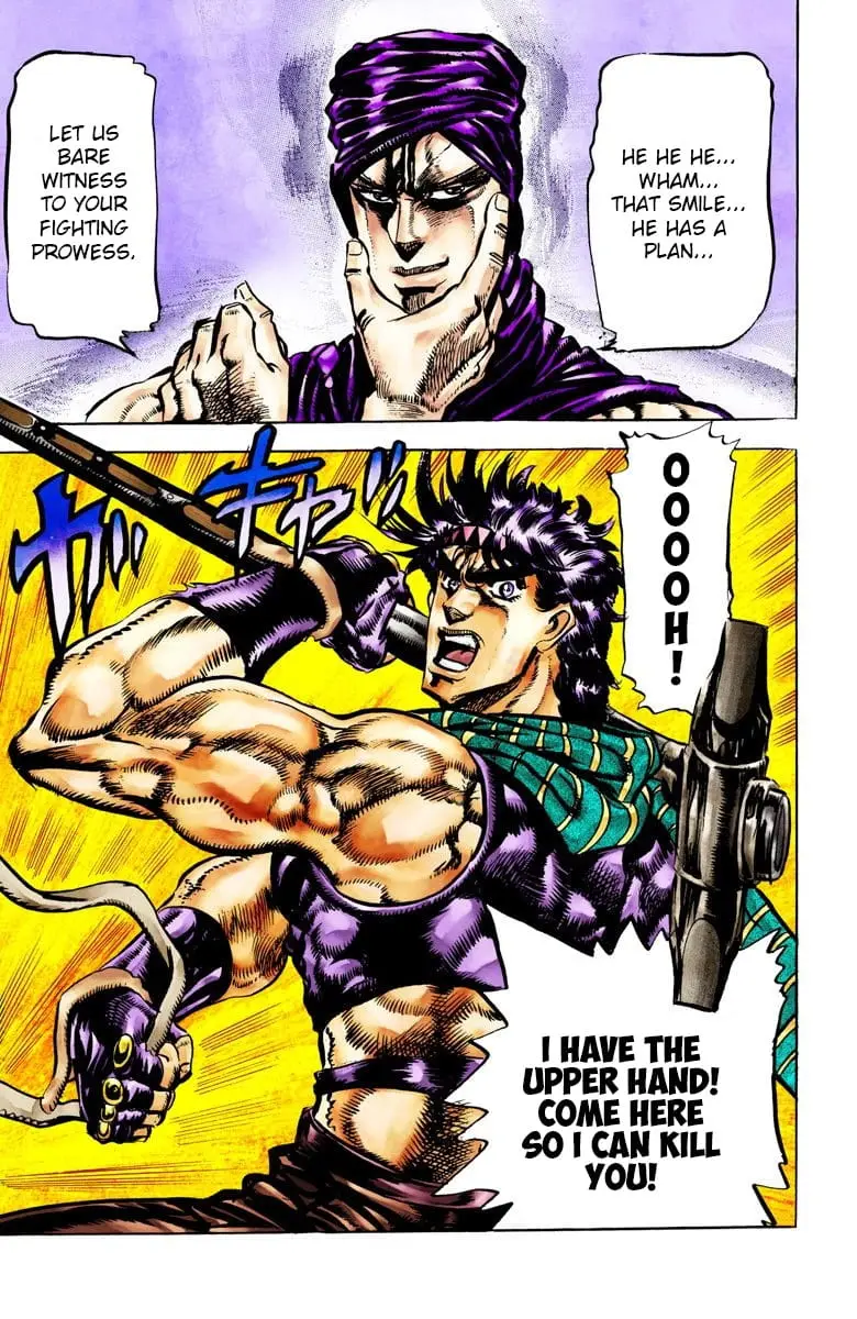 Read JoJos Bizarre Adventure Part 2 Battle Tendency En Manga Online