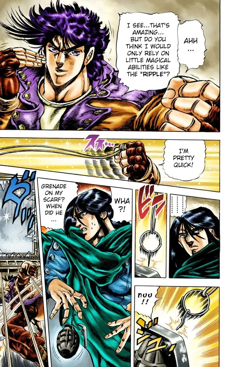 Read JoJos Bizarre Adventure Part 2 Battle Tendency En Manga Online