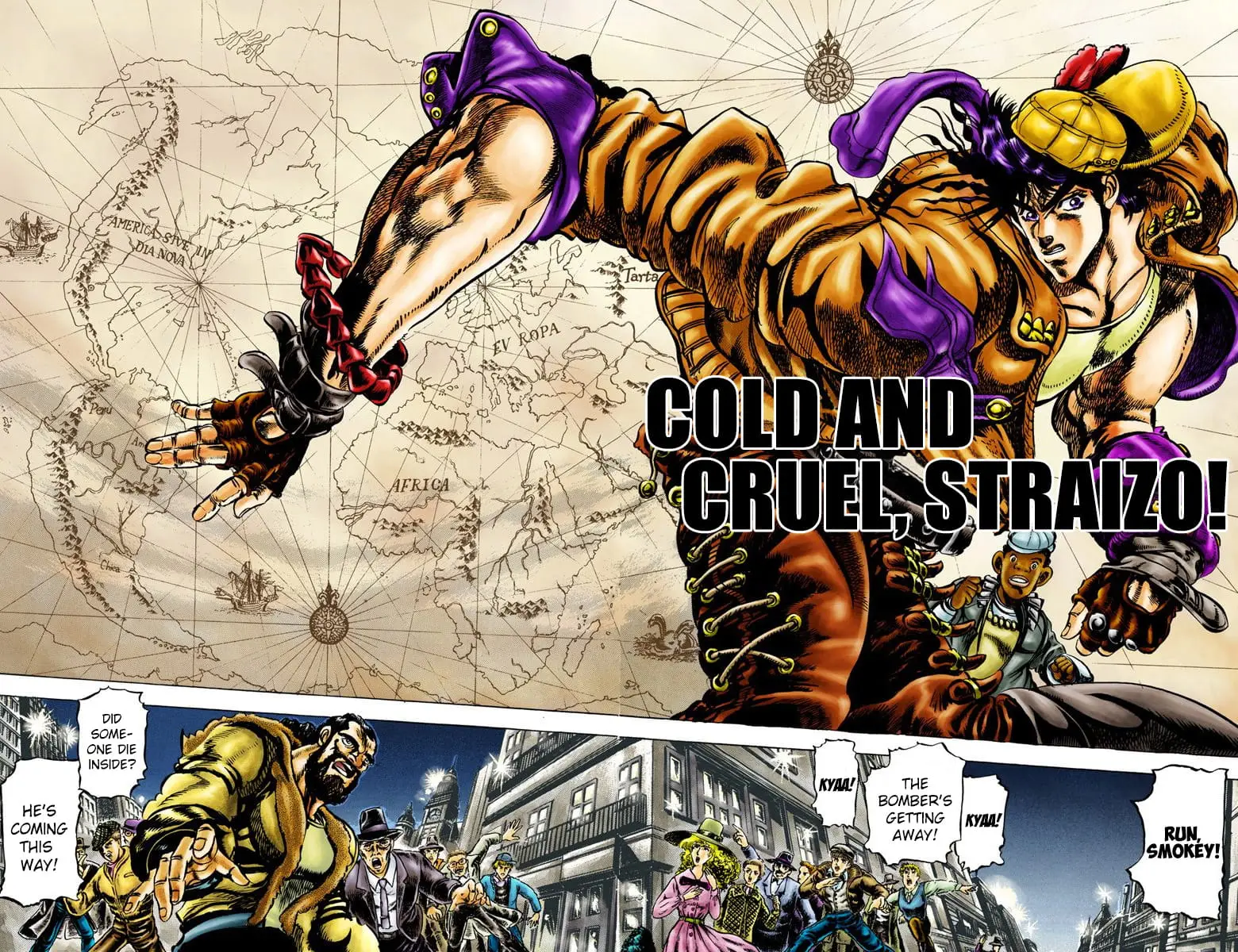 Read JoJos Bizarre Adventure Part 2 Battle Tendency En Manga Online