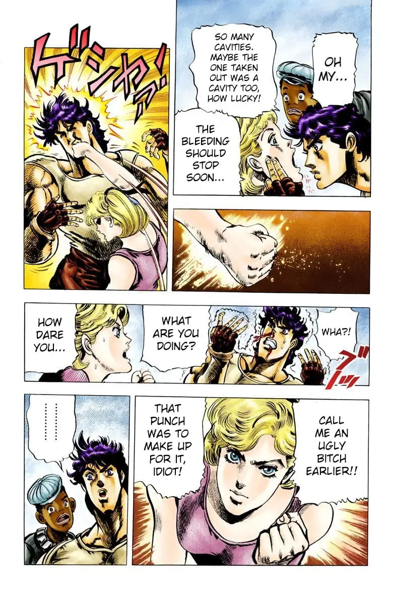Read JoJos Bizarre Adventure Part 2 Battle Tendency En Manga Online