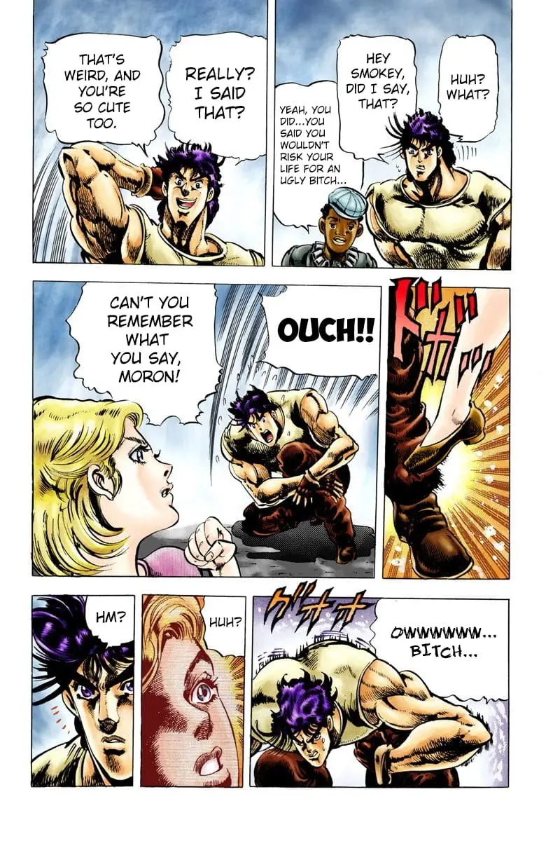 Read JoJos Bizarre Adventure Part 2 Battle Tendency En Manga Online