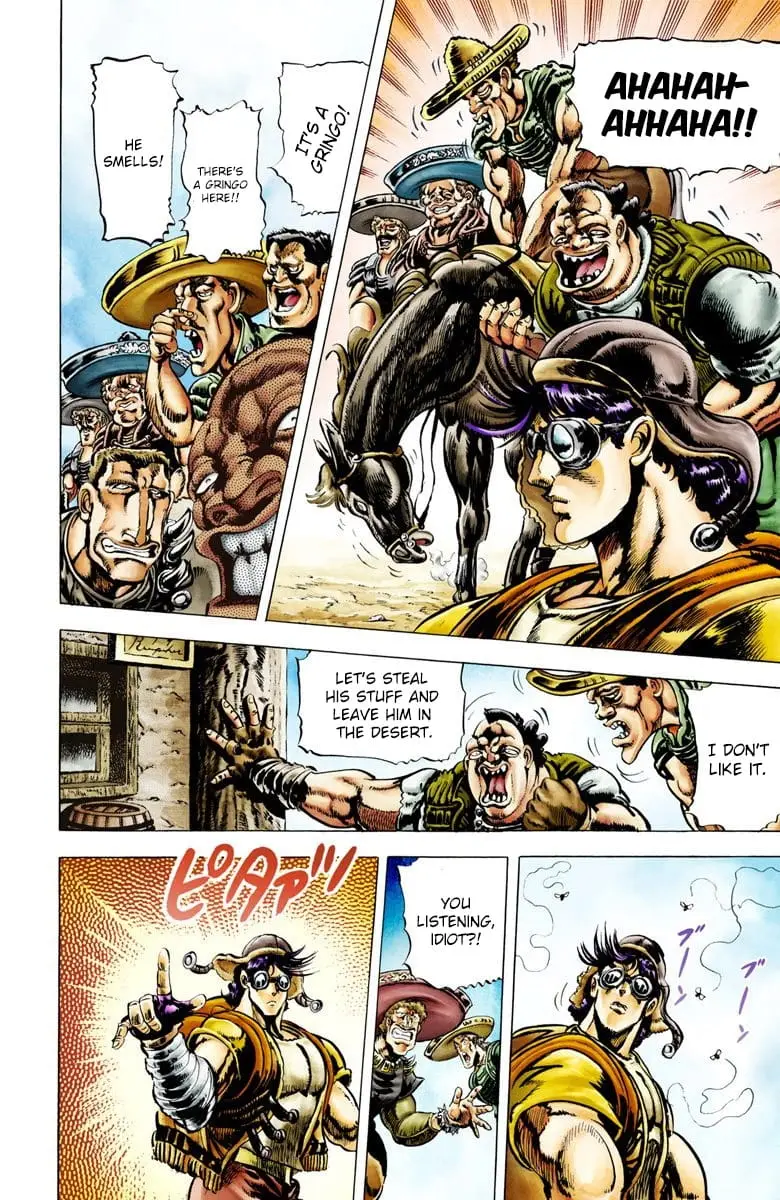 Read JoJos Bizarre Adventure Part 2 Battle Tendency En Manga Online