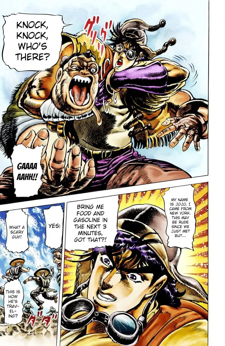 Read JoJos Bizarre Adventure Part 2 Battle Tendency En Manga Online