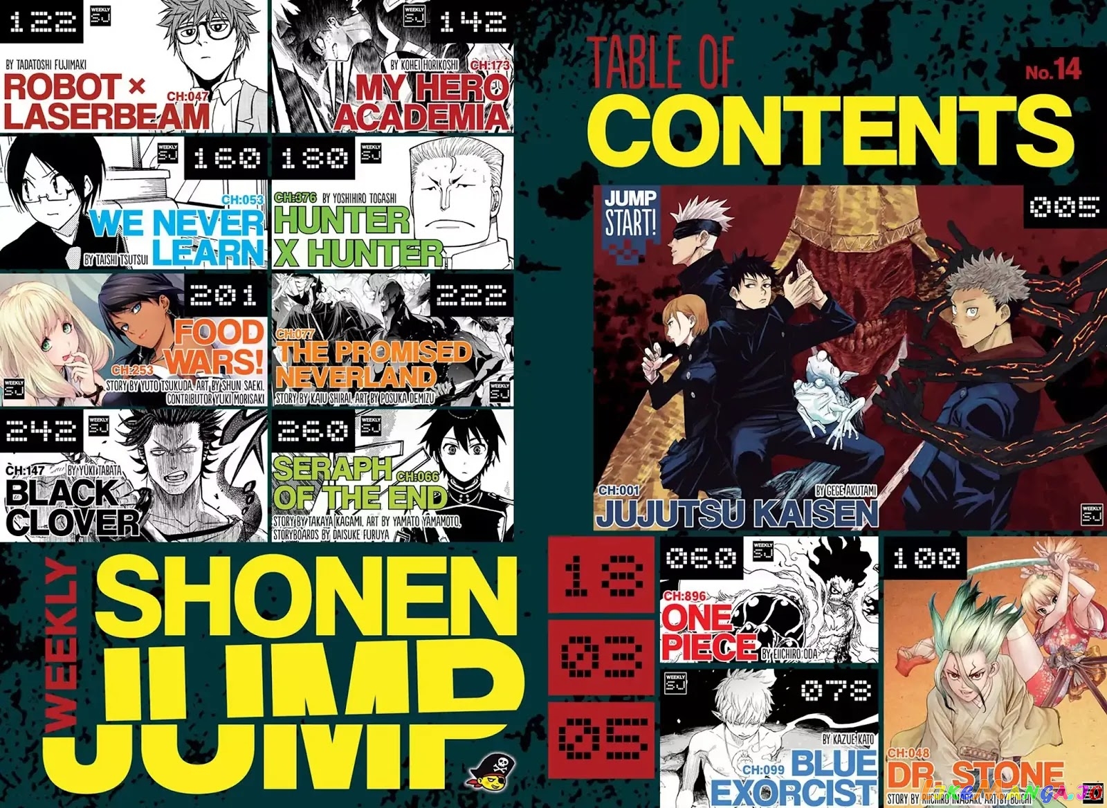 Read Jujutsu Kaisen En Manga Online