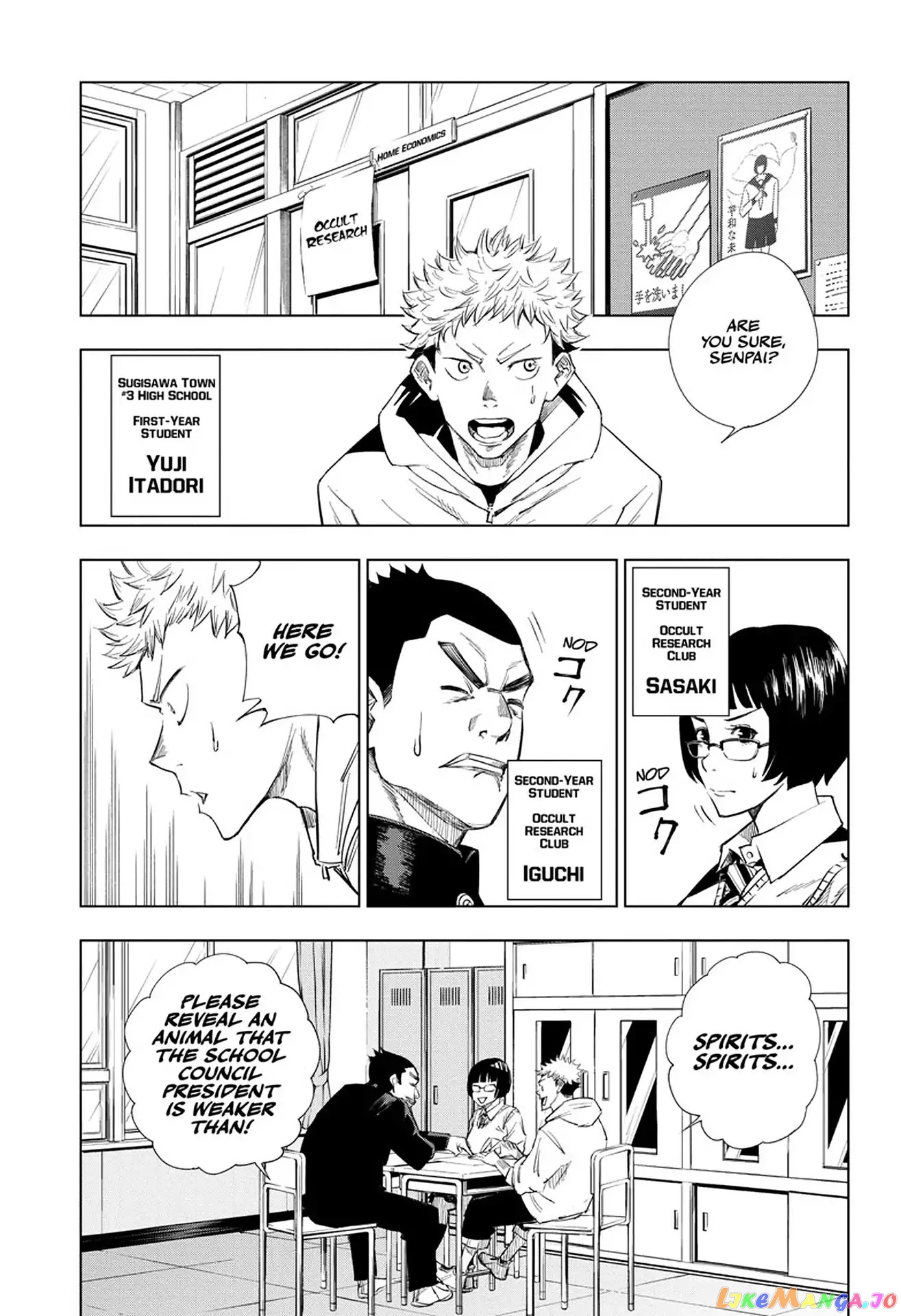 Read Jujutsu Kaisen En Manga Online