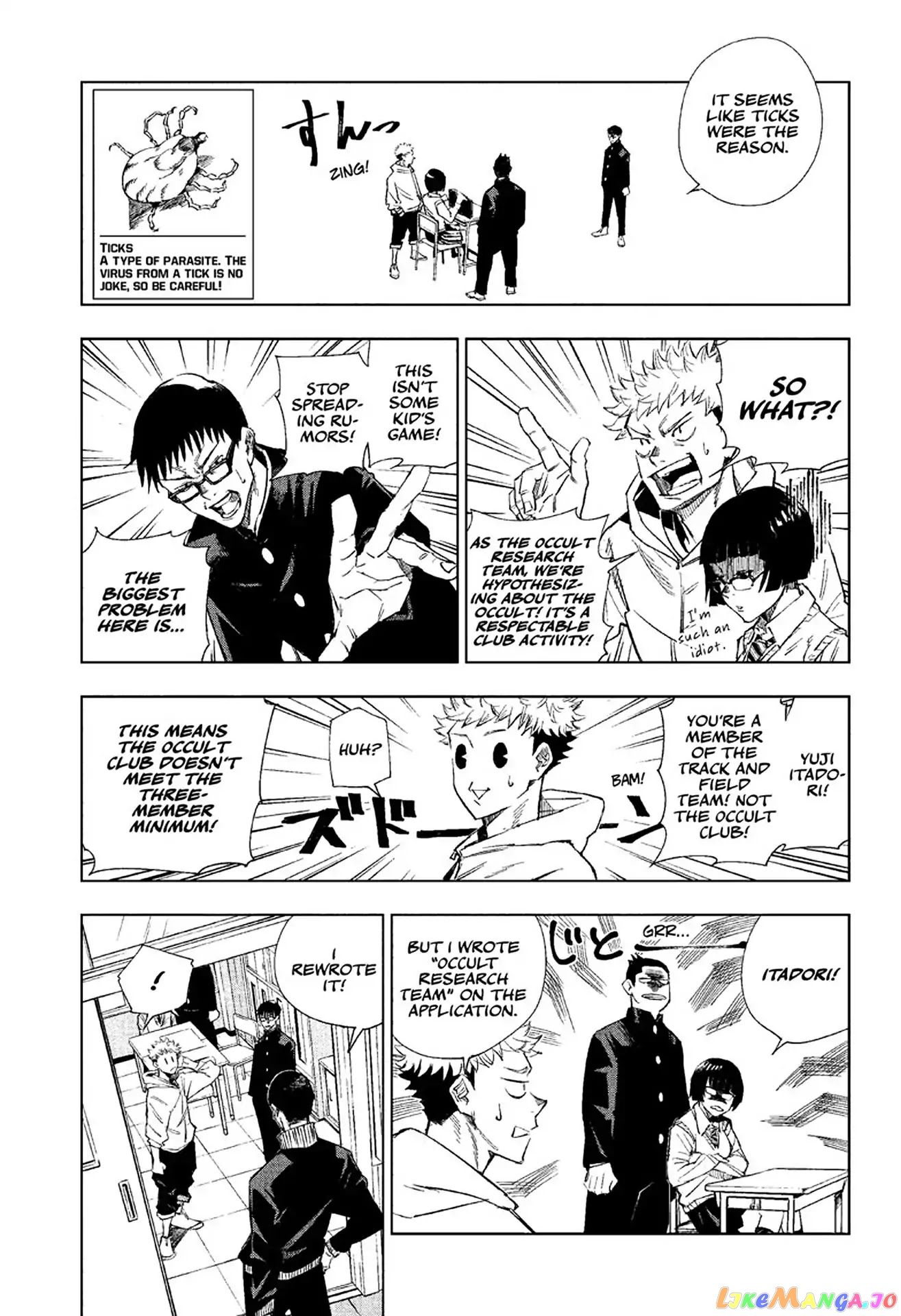 Read Jujutsu Kaisen En Manga Online