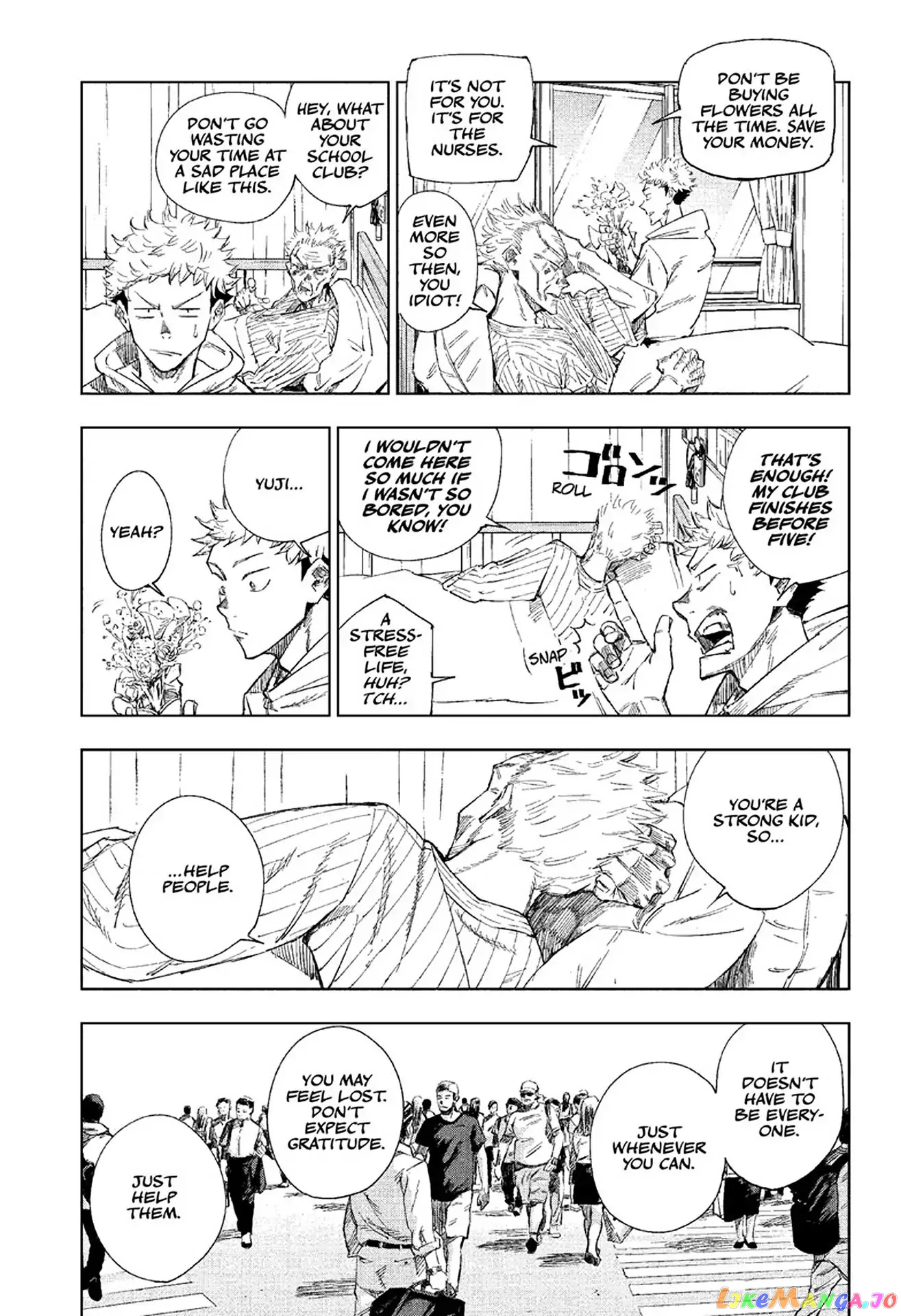 Read Jujutsu Kaisen En Manga Online