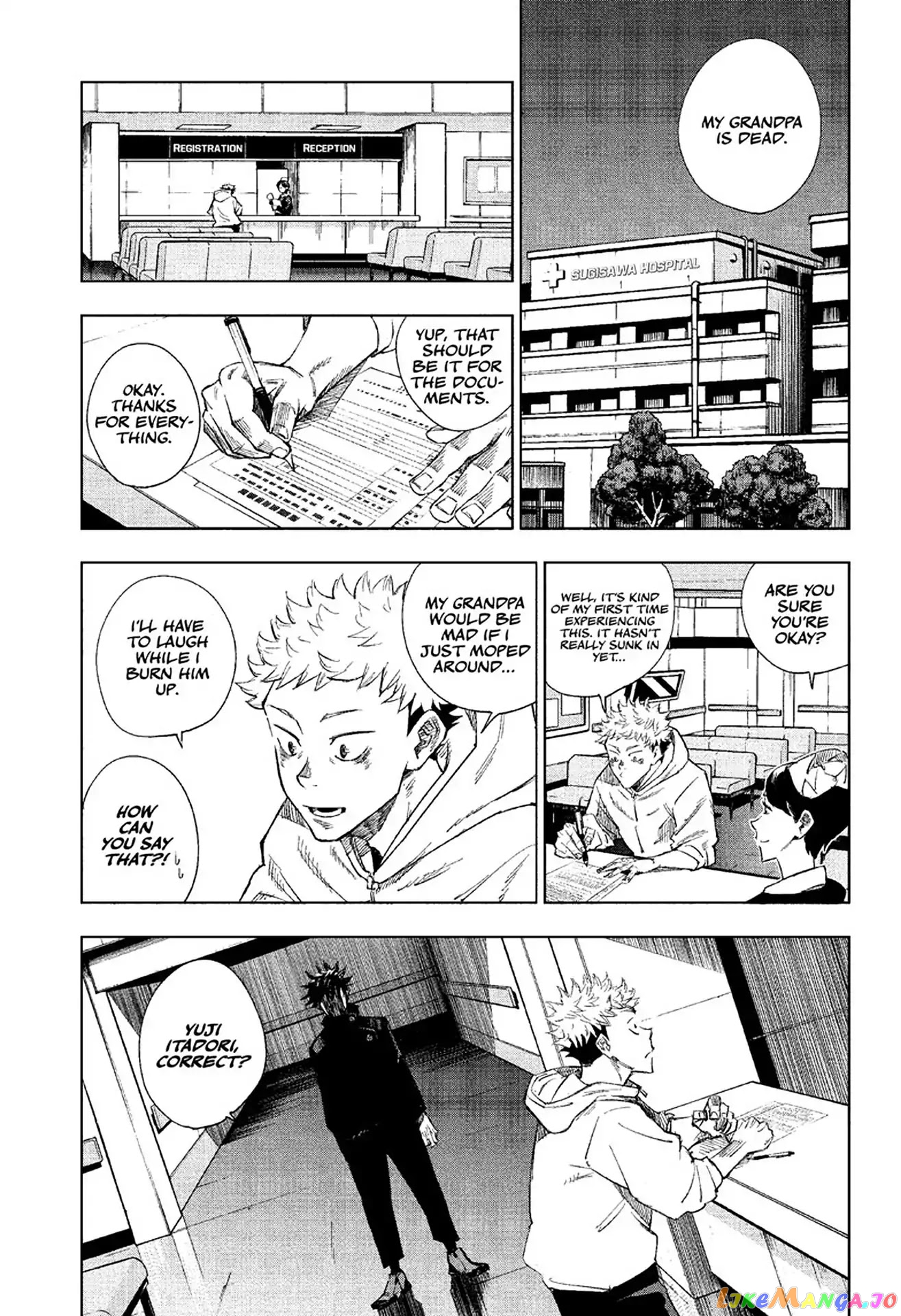 Read Jujutsu Kaisen En Manga Online