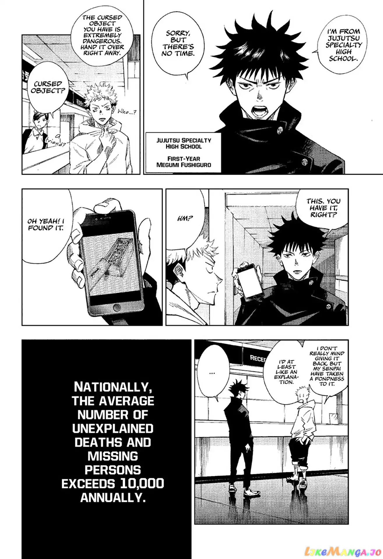 Read Jujutsu Kaisen En Manga Online