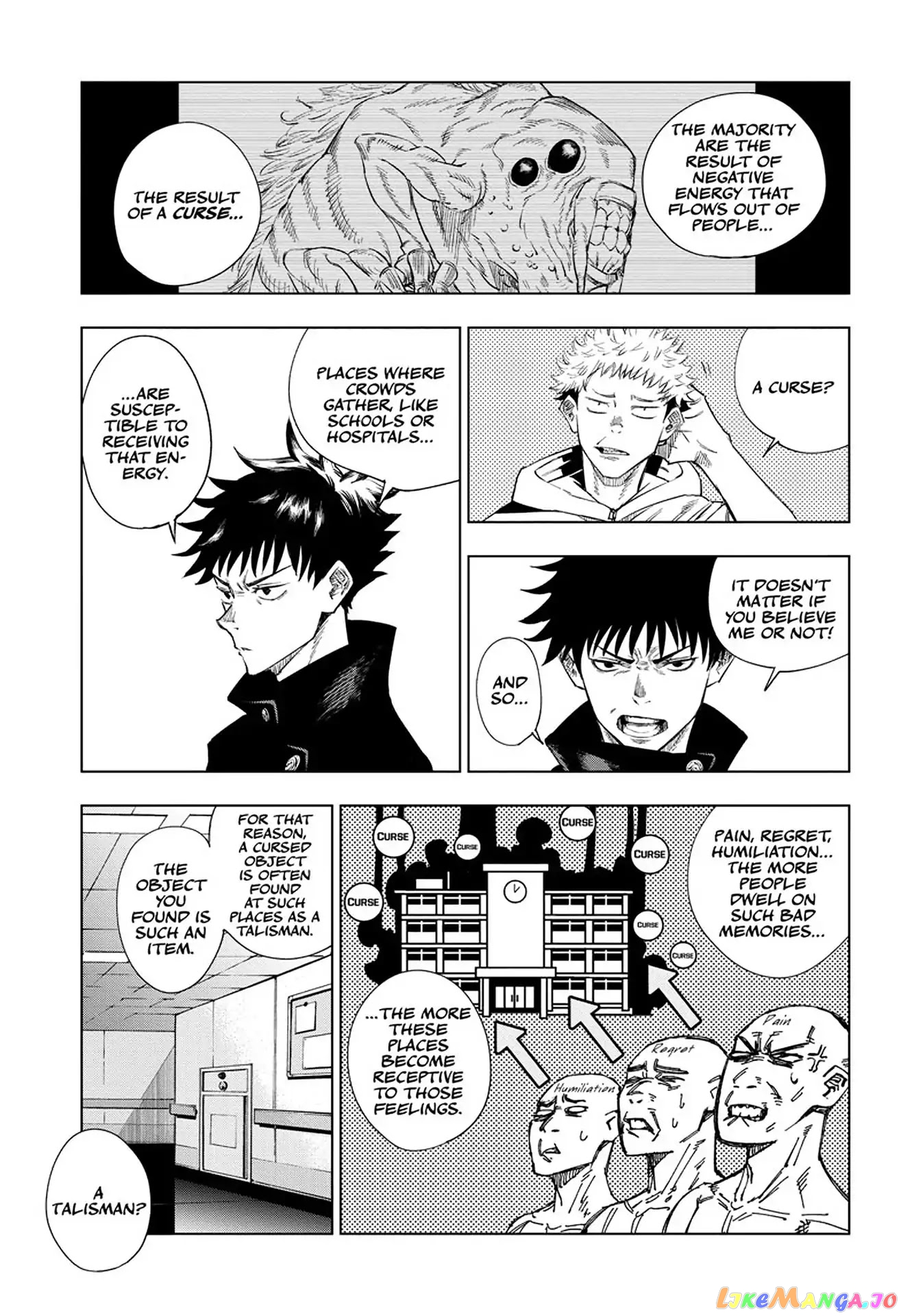 Read Jujutsu Kaisen En Manga Online