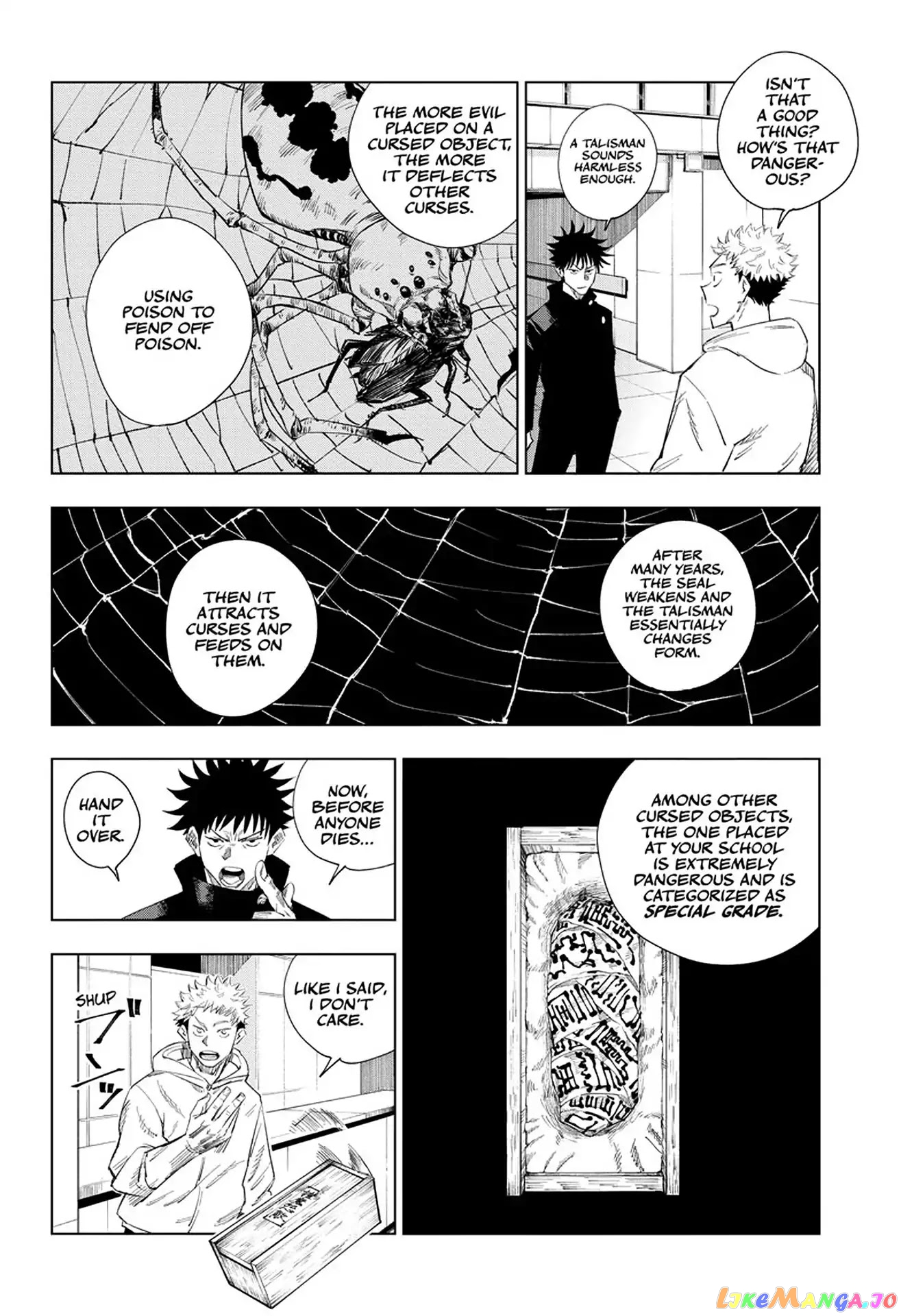 Read Jujutsu Kaisen En Manga Online