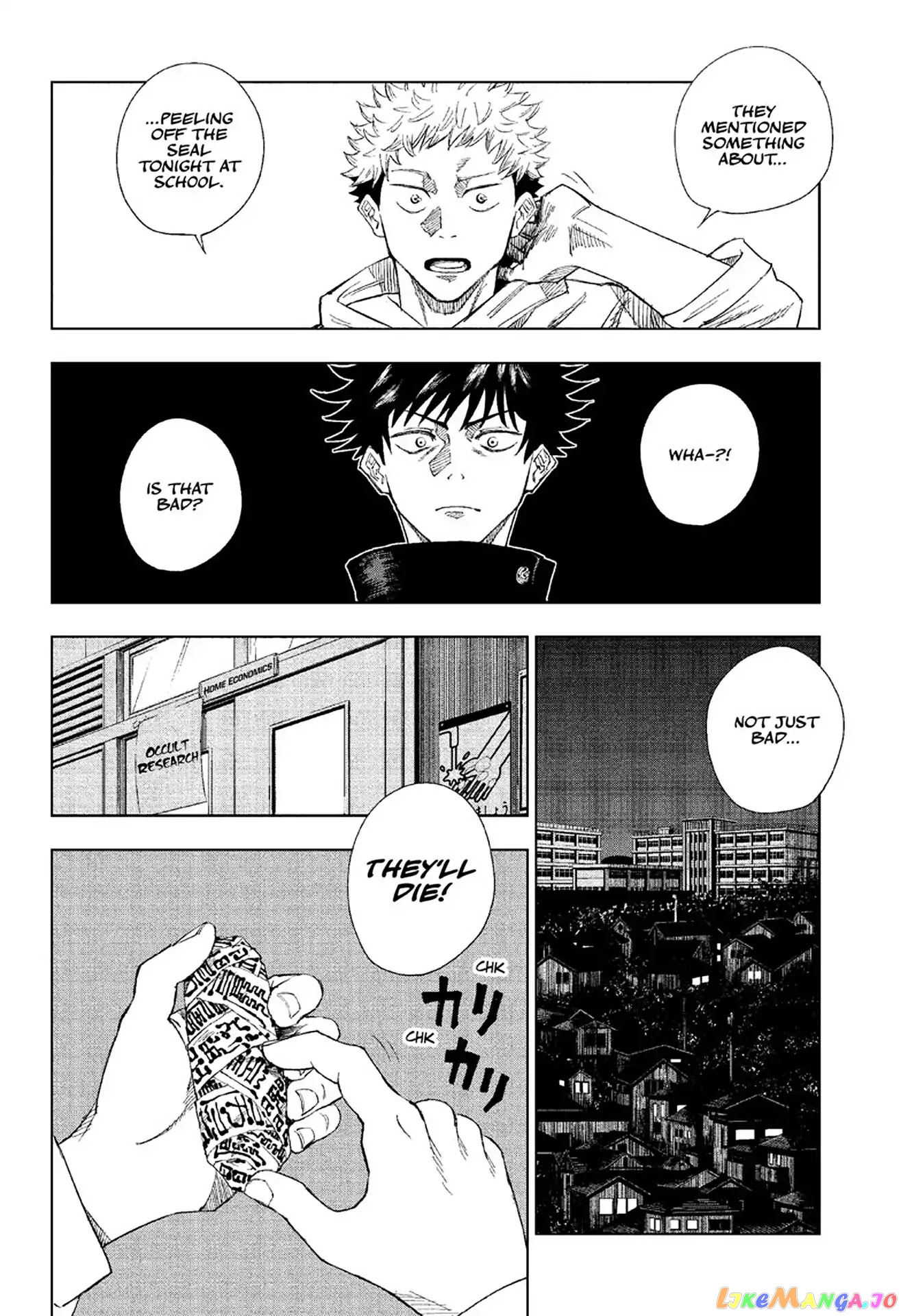 Read Jujutsu Kaisen En Manga Online
