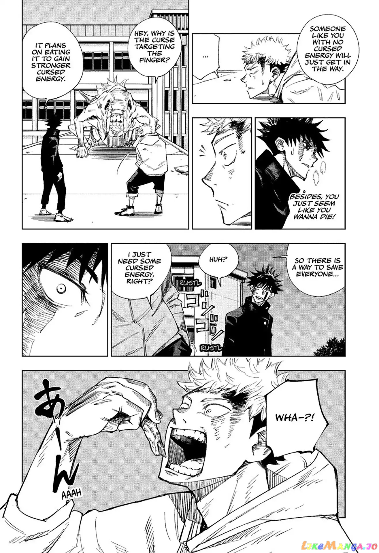 Read Jujutsu Kaisen En Manga Online