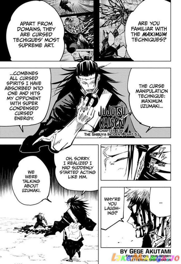 Read Jujutsu Kaisen En Manga Online