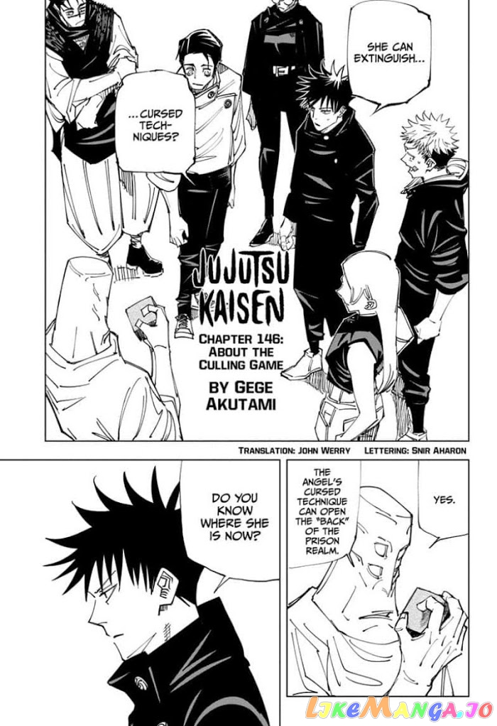 Read Jujutsu Kaisen En Manga Online
