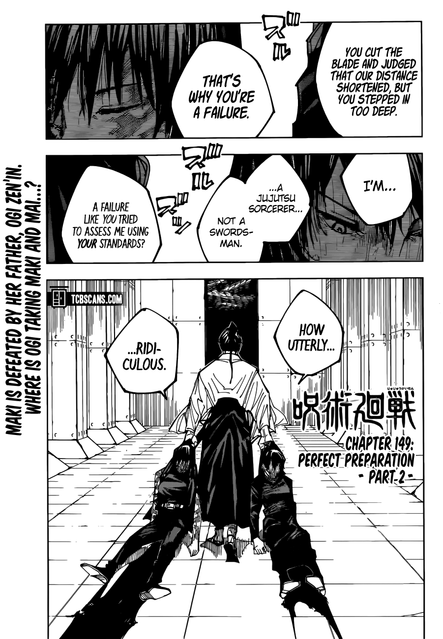 Read Jujutsu Kaisen En Manga Online