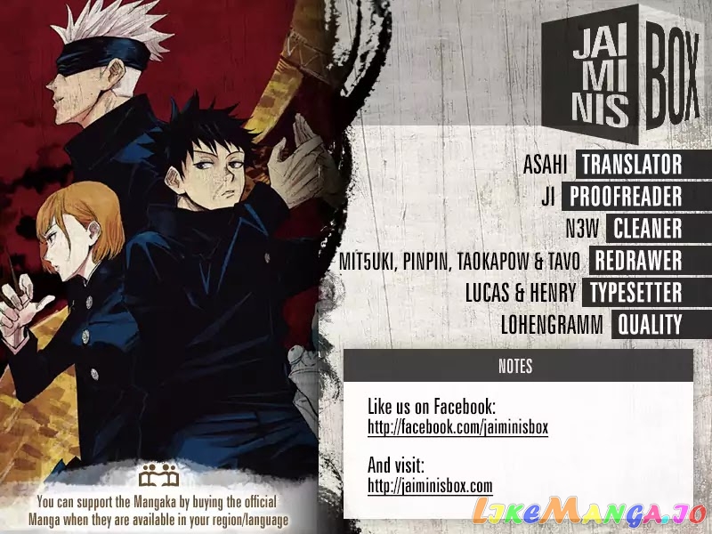 Read Jujutsu Kaisen En Manga Online