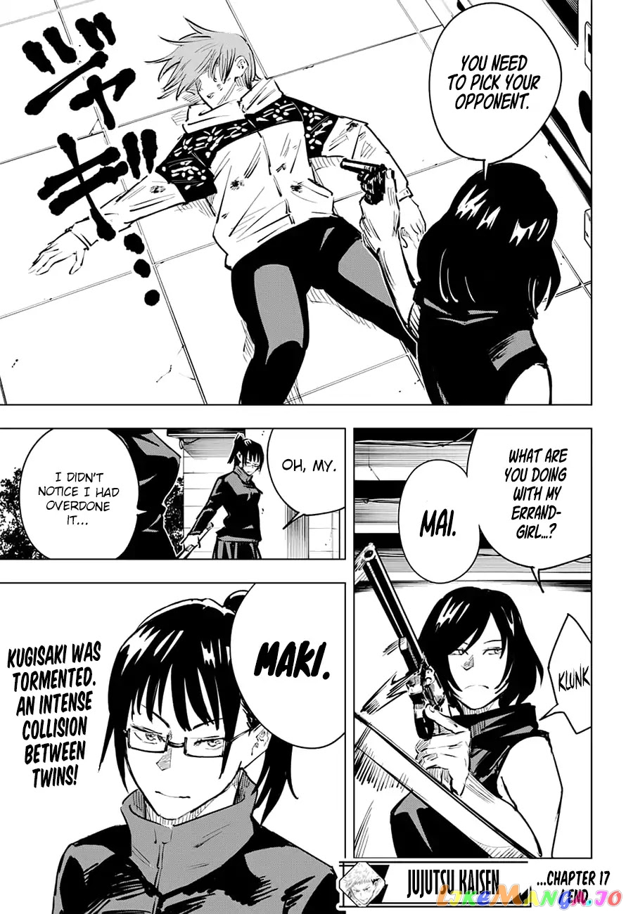 Read Jujutsu Kaisen En Manga Online