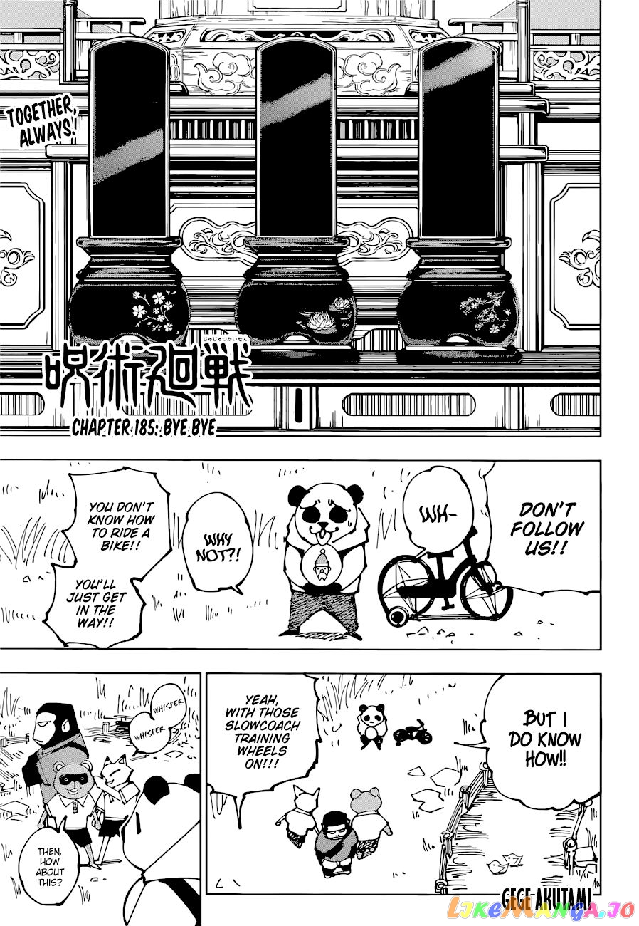 Read Jujutsu Kaisen En Manga Online