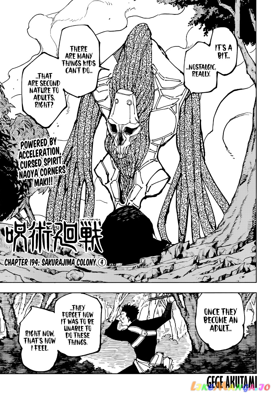 Read Jujutsu Kaisen En Manga Online