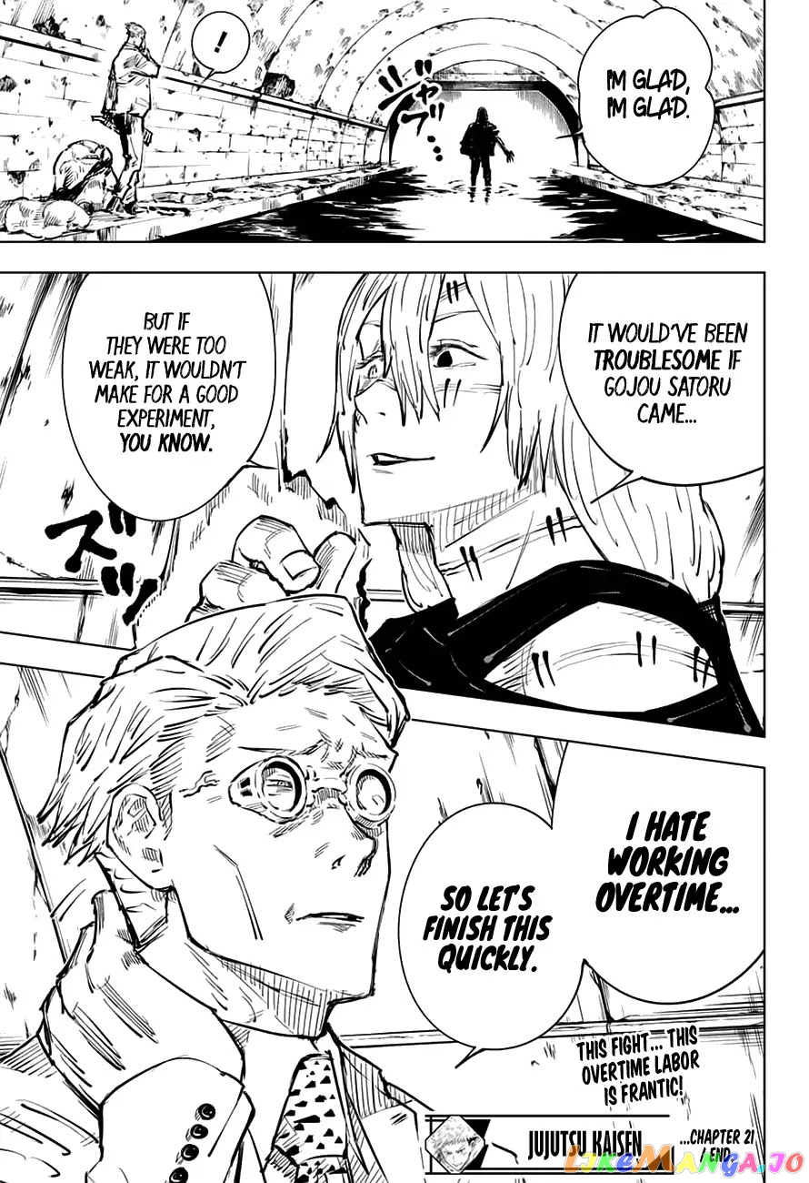 Read Jujutsu Kaisen En Manga Online