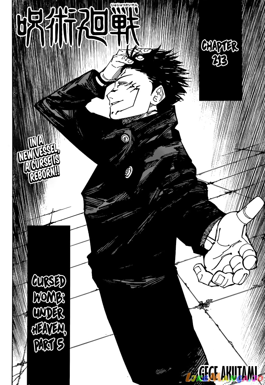 Read Jujutsu Kaisen En Manga Online