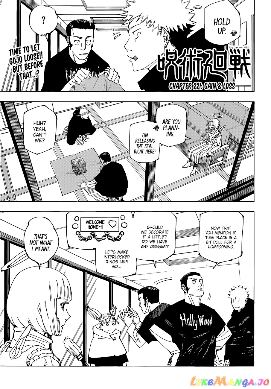 Read Jujutsu Kaisen En Manga Online
